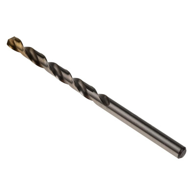 Dormer A002 Series HSS-TiN Twist Drill Bit, 4.6mm Diameter, 80 mm Overall