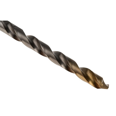 Dormer A002 Series HSS-TiN Twist Drill Bit, 4.8mm Diameter, 86 mm Overall