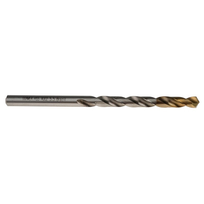 Dormer A002 Series HSS-TiN Twist Drill Bit, 5.5mm Diameter, 93 mm Overall