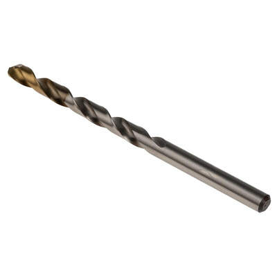 Dormer A002 Series HSS-TiN Twist Drill Bit, 5.6mm Diameter, 93 mm Overall