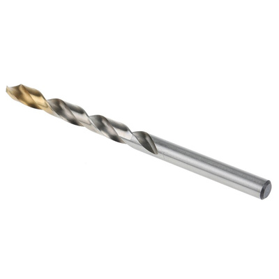 Dormer A002 Series HSS-TiN Twist Drill Bit, 5.9mm Diameter, 93 mm Overall