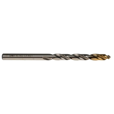 Dormer A002 Series HSS-TiN Twist Drill Bit, 5.8mm Diameter, 93 mm Overall