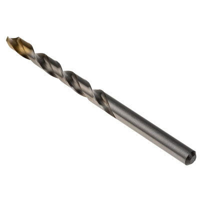 Dormer A002 Series HSS-TiN Twist Drill Bit, 6.3mm Diameter, 101 mm Overall