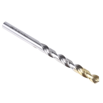 Dormer A002 Series HSS-TiN Twist Drill Bit, 8mm Diameter, 117 mm Overall