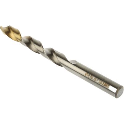 Dormer A002 Series HSS-TiN Twist Drill Bit, 11mm Diameter, 142 mm Overall