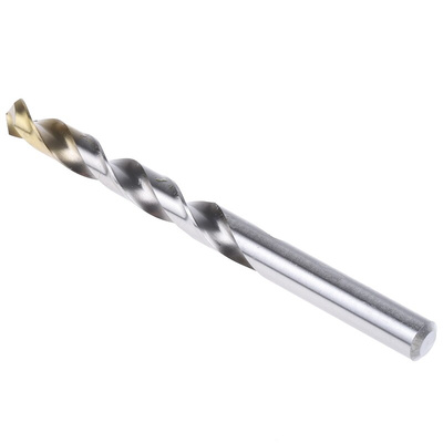 Dormer A002 Series HSS-TiN Twist Drill Bit, 10.2mm Diameter, 133 mm Overall