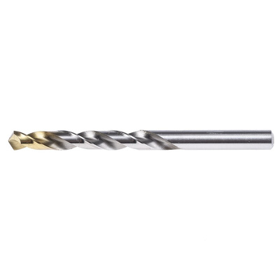 Dormer A002 Series HSS-TiN Twist Drill Bit, 10.2mm Diameter, 133 mm Overall