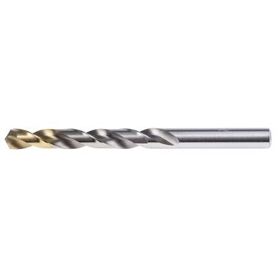 Dormer A002 Series HSS-TiN Twist Drill Bit, 10.5mm Diameter, 133 mm Overall