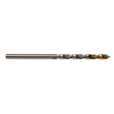 Dormer A002 Series HSS-TiN Twist Drill Bit, 3mm Diameter, 61 mm Overall