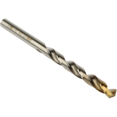 Dormer A002 Series HSS-TiN Twist Drill Bit, 6mm Diameter, 93 mm Overall