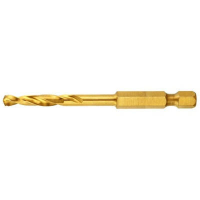 DeWALT DT50 Series Titanium Twist Drill Bit, 4.5mm Diameter, 74 mm Overall