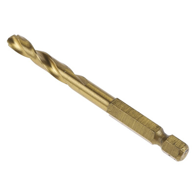 DeWALT DT50 Series Titanium Twist Drill Bit, 6mm Diameter, 80 mm Overall