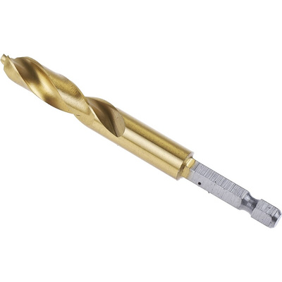 DeWALT DT50 Series Titanium Twist Drill Bit, 10mm Diameter, 102 mm Overall