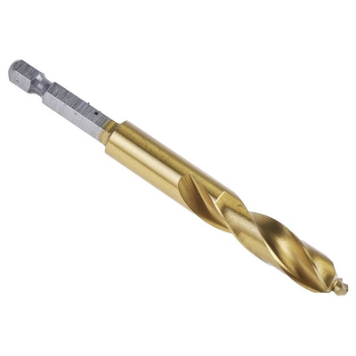 DeWALT DT50 Series Titanium Twist Drill Bit, 10mm Diameter, 102 mm Overall