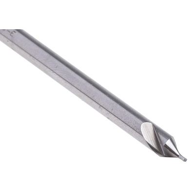 Dormer A2421 Series HSS-E Centre Drill Bit, 1mm Diameter, 100 mm Overall