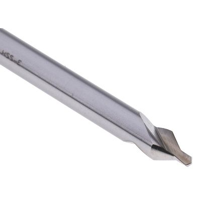 Dormer A2422 Series HSS-E Centre Drill Bit, 2 mm, 6 mm Diameter, 100 mm Overall