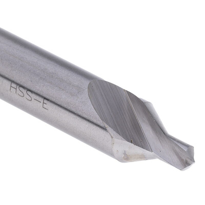 Dormer A2425 Series HSS-E Centre Drill Bit, 5 mm, 12 mm Diameter, 100 mm Overall