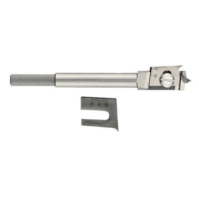 Tivoly 1080102 Series Carbon Steel Extendable Drill Bit, 15>45mm Diameter, 122 mm Overall