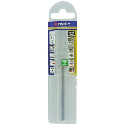 Tivoly 1096054 Series High Strength Steel, 4mm Diameter, 75 mm Overall