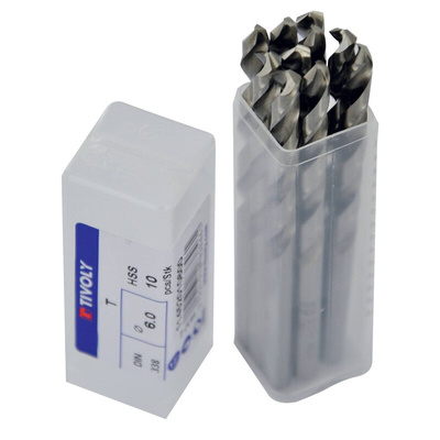 Tivoly 1145201 Series High Speed Steel, 4mm Diameter, 75 mm Overall