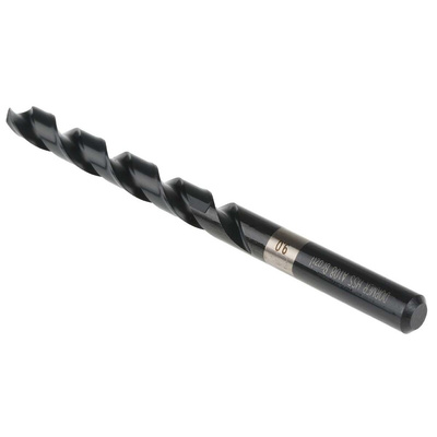 Dormer A108 Series HSS Twist Drill Bit for Stainless Steel, 9mm Diameter, 125 mm Overall