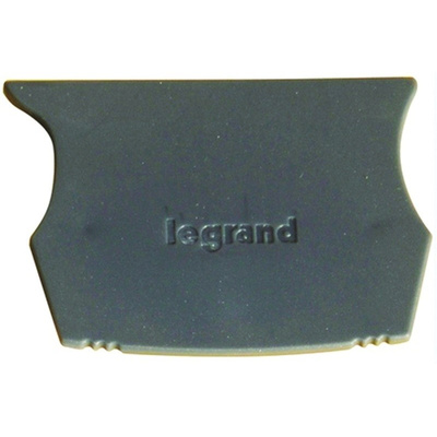 375 Series End Cover for use with  for use with Terminal Blocks