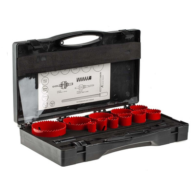 RS PRO Bi-metal 19 → 76mm Hole Saw Set