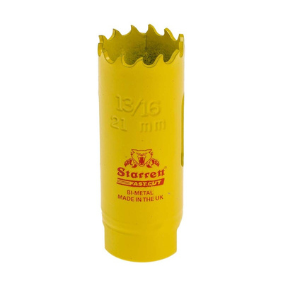 Starrett HSS 21mm Hole Saw