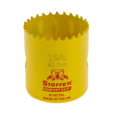 Starrett HSS 41mm Hole Saw