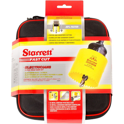 Starrett HSS 16 → 51mm Hole Saw Set