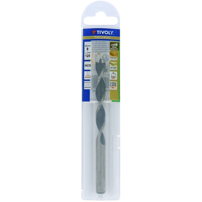 Tivoly 1086384 Series Carbon Steel, 9mm Diameter, 125 mm Overall