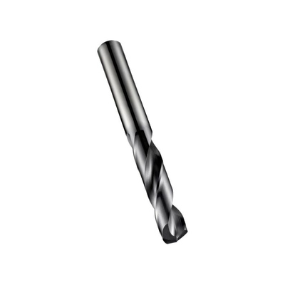 Dormer R458 Series Aluminum, Steel Core Drill Bit, 3.57mm Diameter, 62 mm Overall