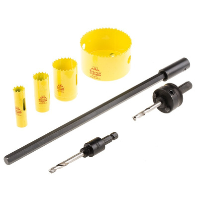Starrett HSS 16 → 76mm Hole Saw Set