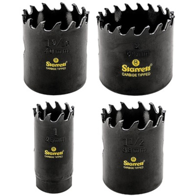 Starrett Carbide Tipped 25mm Hole Saw