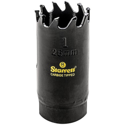Starrett Carbide Tipped 25mm Hole Saw