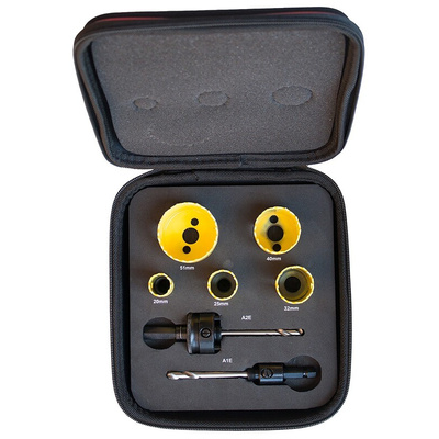 Starrett HSS 20 → 51mm Hole Saw Set