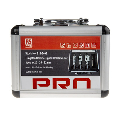 RS PRO Tungsten Carbide Tipped 20 → 32mm Core Drill Bit