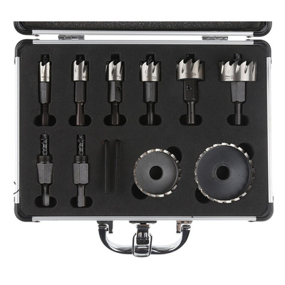RS PRO HSS 16 → 63mm Hole Saw Set