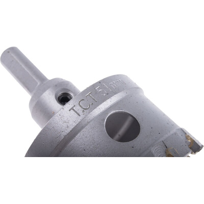 RS PRO Tungsten Carbide Tipped 16 → 51mm Core Drill Bit