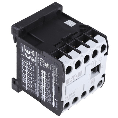 Eaton DILEM Series Contactor, 380 V ac Coil, 3-Pole, 9 A, 4 kW, 3NO, 400 V ac