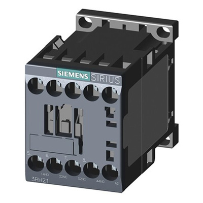 Siemens 3RH2 Series Contactor, 10 A, 2NO + 2NC, 690 V ac