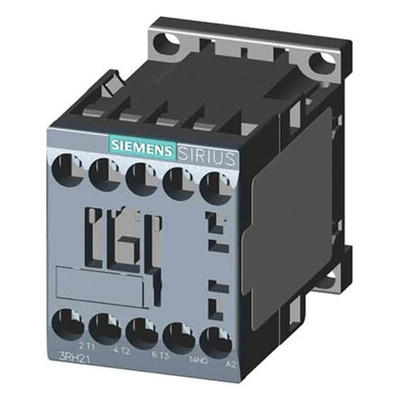 Siemens 3RH2 Series Contactor, 10 A, 3NO + 1NC, 690 V ac