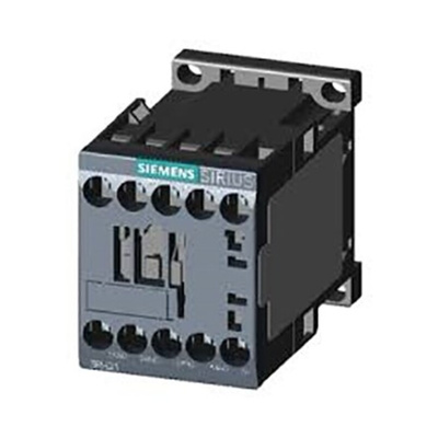 Siemens 3RH2 Series Contactor, 10 A, 4NO, 690 V ac