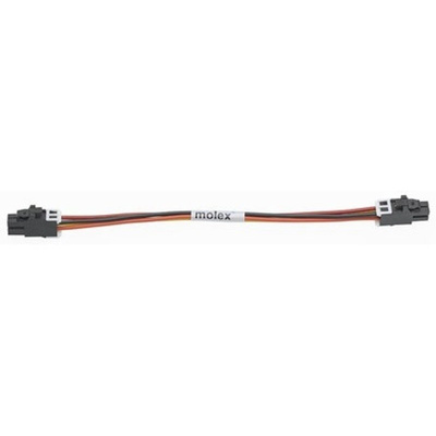 Molex 45133 Series Number Wire to Board Cable Assembly 2 Row, 4 Way 2 Row 4 Way, 300mm