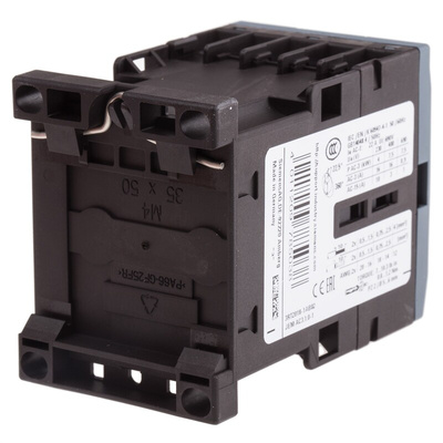 Siemens 3RT2 Series Contactor, 24 V ac Coil, 3-Pole, 16 A, 7.5 kW, 3NO, 400 V ac