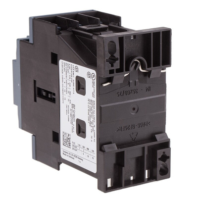 Siemens 3RT2 Series Contactor, 24 V ac Coil, 3-Pole, 16 A, 7.5 kW, 3NO, 400 V ac