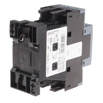 Siemens 3RT2 Series Contactor, 24 V dc Coil, 3-Pole, 32 A, 15 kW, 3NO, 400 V ac