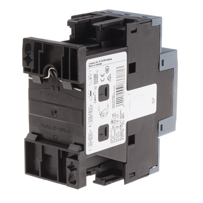 Siemens 3RT2 Series Contactor, 110 V ac Coil, 3-Pole, 38 A, 18.5 kW, 3NO, 400 V ac