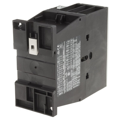 Eaton Contactor, 400 V ac Coil, 3-Pole, 17 A, 7.5 kW, 3NO, 400 V ac