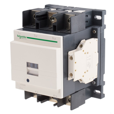 Schneider Electric LC1D Series Contactor, 48 V ac Coil, 3-Pole, 115 A, 3NO, 1 kV ac, 690 V dc